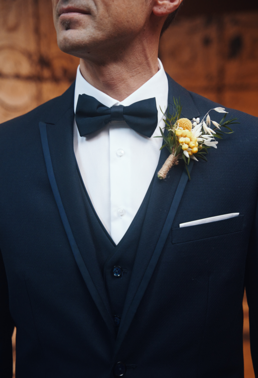 Wedding suit Besançon, ceremony suit, custom made, personalization, Hafnium